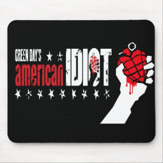15 GREEN DAY AS Idiot logo Accessories Mouse Pads Mousepad