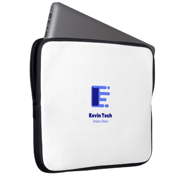 15-Inch Laptop Sleeve – Custom Protective Case wit (Vorne Rechts)