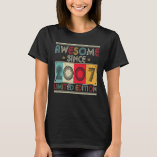15 Jahre alt Phantastisch seit 2007 15. Geburtstag T-Shirt
