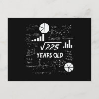 15 Jahre alter Tag Geeky Mathe 15. Geburtstag Gesc