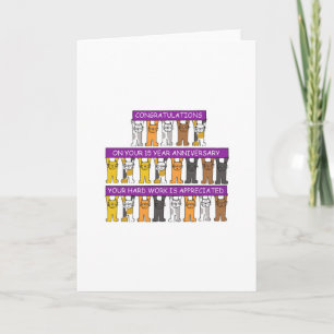 15 Jahre Arbeit Jahrestag Herzlichen Glückwunsch N Karte