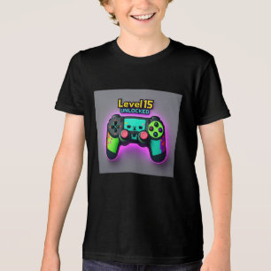 15 Jahre Geburtstag Tri-Blend Boys T-Shirt Shirt
