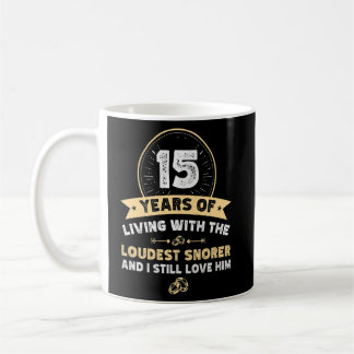 15 Jahre Hochzeitstag lauteste Schnorchel Kaffeetasse