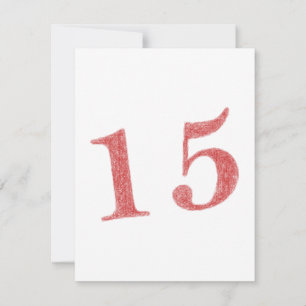 15 Jahre Karte