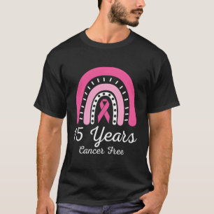 15 Jahre Krebs Kostenlose Überlebende Brustkrebs A T-Shirt