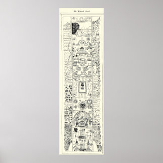 15. Jahrhundert - Masonic Kirk Wall Scroll Poster