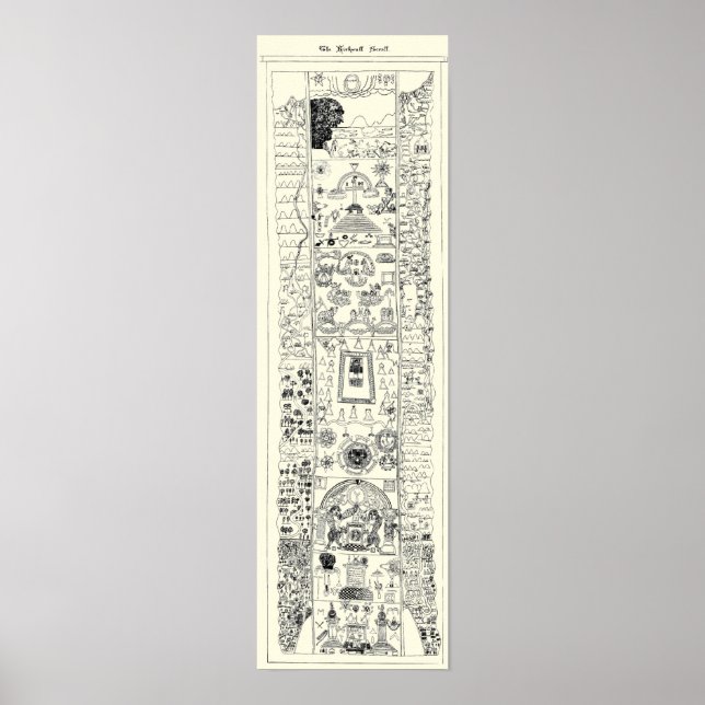 15. Jahrhundert - Masonic Kirk Wall Scroll Poster (Vorne)