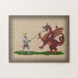 15. Jahrhundert Saint George und der Drache Puzzle