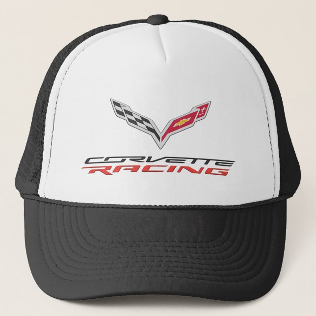 15 Korvette Racing Zubehör Haarkappen Hats Truckerkappe (Vorderseite)