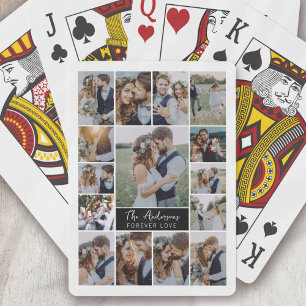 15 Name des Monogramms für die Fotolollage Spielkarten