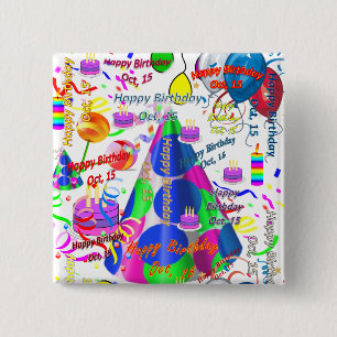 15. Oktober Button
