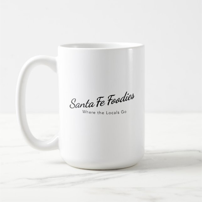 15 oz Coffee Mug with Logo Kaffeetasse (Links)