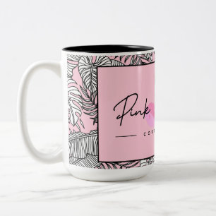 15 oz Flamingo Fan Tasse