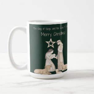 15 oz Krippe Weihnachten Tasse