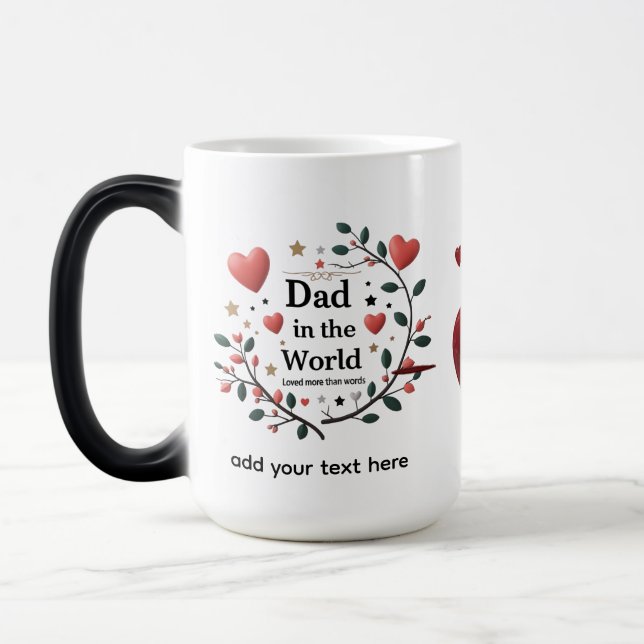 15 oz Personalisiert Magic Morphing Tasse (Links)