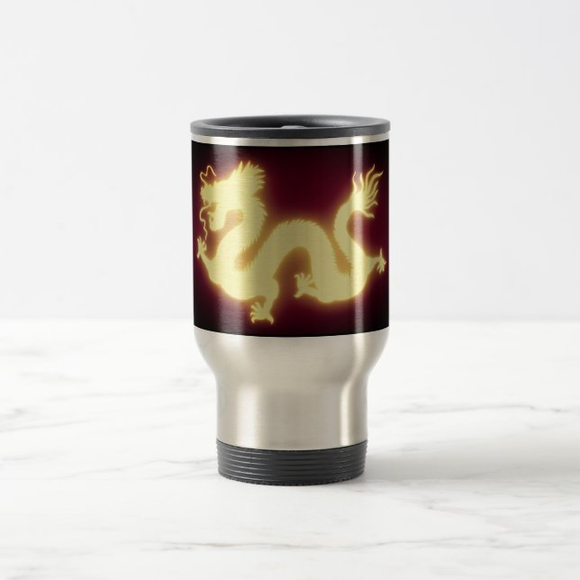 15 oz Reise/Tasse CHINESE DRAGON Reisebecher (Mittel)