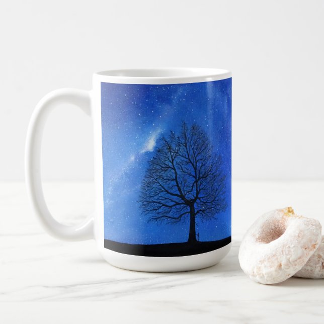15 oz Tasse - "Der Himmel verkünden" (Mit Donut)