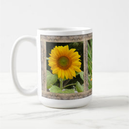 15 oz. Tasse mit Sonnenblumen