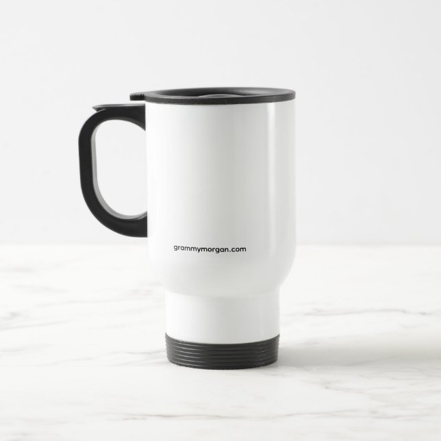 15 oz travel mug White Reisebecher (Links)