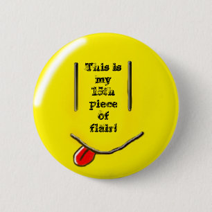 15. Stück Flair! Button