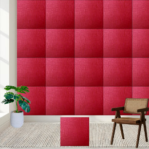 #15 Textured Crimson Keramik Tile Fliese