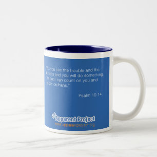 15-Unze-offensichtliche Projekt-Tasse Zweifarbige Tasse