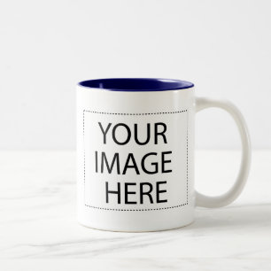 15 Unze. Zwei-Ton Tasse