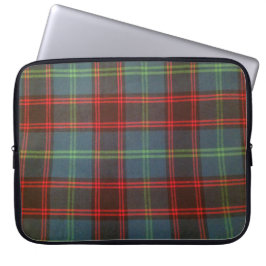 15" Zuhause/Hume Tartan-Laptop-Hülse Laptopschutzhülle