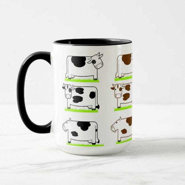 15oz Cows Coffee Farm Tasse von Zazz_it (Links)