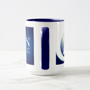 15oz korban blaue Tasse