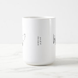 15oz Tasse mit inspirierender Botschaft