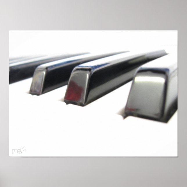 15x11 Tastatur drucken Poster (Vorne)
