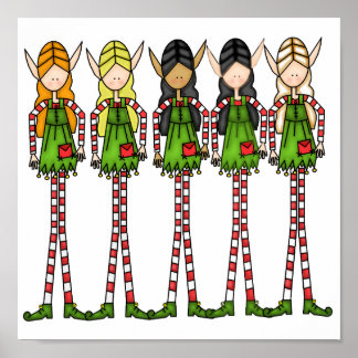 15x15 Elf Magic Weihnachtsgebäck Poster
