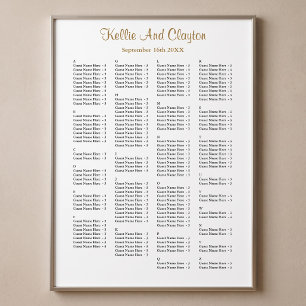 160 Einfache Hochzeit Sitzordnung Poster
