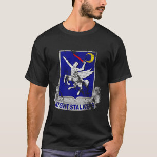 160. Soar Nightstalkers DUI abgenutzt wirkend T-Shirt