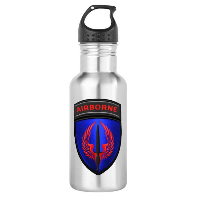 160. Special Operations Aviation Regiment "SOAR" Edelstahlflasche (Vorderseite)