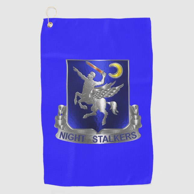 160. Special Operations Aviation Regiment "SOAR" Golfhandtuch (Vorderseite)