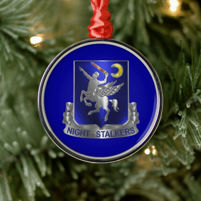 160. Special Operations Aviation Regiment "SOAR" Ornament Aus Metall (Baum)