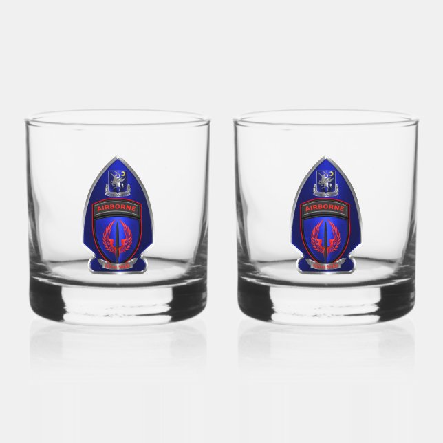 160. Special Operations Aviation Regiment SOAR Whiskyglas (Vorderseite)