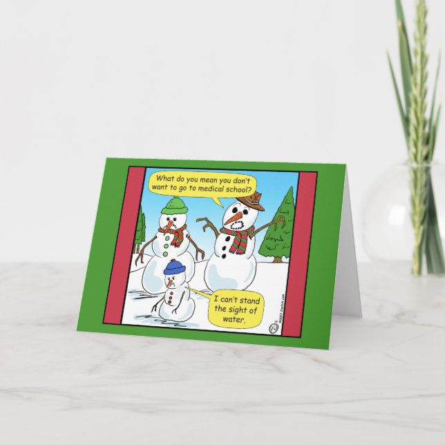 1611 kann ich den Blick des Cartoon nicht ertragen Karte (Vorderseite)