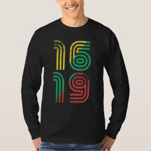 1619 Unsere Vorfahren Erbe Vintag afrikanische ame T-Shirt