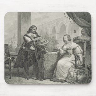 (1626-89) Königin Christinas Schweden, von einer Mousepad