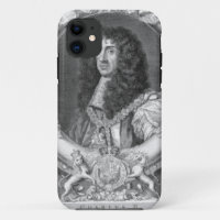 (1630-85) König Charles-II Großbritannien und Zorn