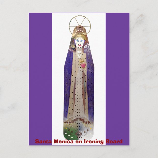 1641, Santa Monica auf der Bügelbrett Postkarte (Vorderseite)