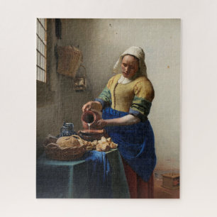 1657 Vermeer Die Milchmädchen Puzzle