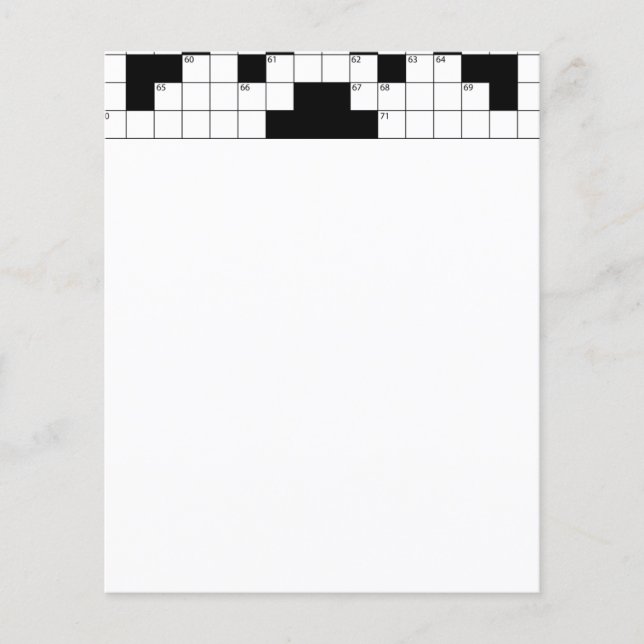 16640-Kreuzworträtsel-VEC CROSSWORD PUZZLE Flyer (Vorne)