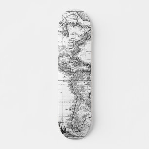 1671 Karte Totius Americae Beschreibung Skateboard