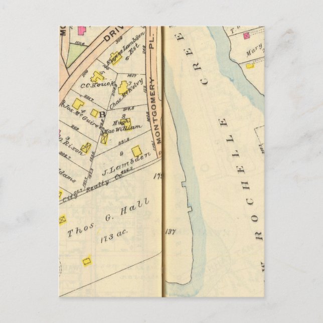 168169 New Rochelle Postkarte (Vorderseite)