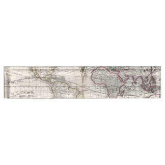 1685 Bormeester Map of the World Namensplakette