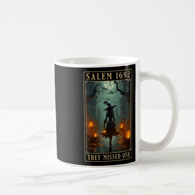 1692 fehlte eine Halloween-Hexe Kaffeetasse (Rechts)